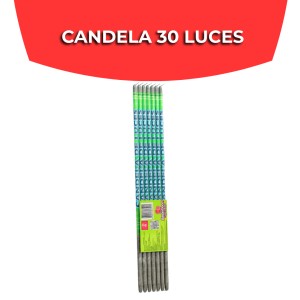 CANDELA DE 30 LUCES x 6u